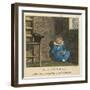 Little Jack Horner Sat in a Corner Eating a Christmas Pie-null-Framed Art Print