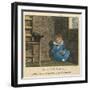 Little Jack Horner Sat in a Corner Eating a Christmas Pie-null-Framed Art Print