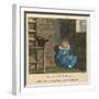 Little Jack Horner Sat in a Corner Eating a Christmas Pie-null-Framed Art Print