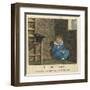 Little Jack Horner Sat in a Corner Eating a Christmas Pie-null-Framed Art Print