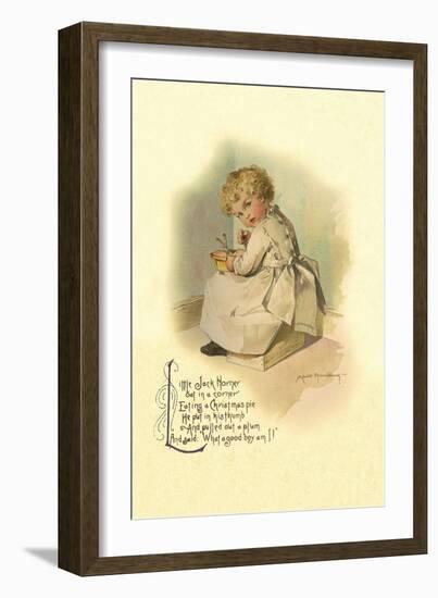 Little Jack Horner-Maud Humphrey-Framed Art Print