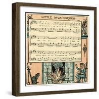 Little Jack Horner-Walter Crane-Framed Giclee Print
