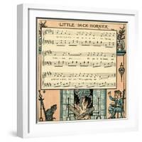 Little Jack Horner-Walter Crane-Framed Giclee Print