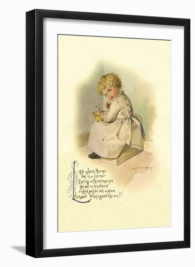 Little Jack Horner-Maud Humphrey-Framed Art Print