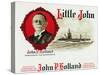 Little John Brand Cigar Box Label, John P. Holland, Inventor of the Submarine-Lantern Press-Stretched Canvas