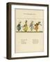 Little Jumping Girls-Kate Greenaway-Framed Art Print