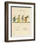 Little Jumping Girls-Kate Greenaway-Framed Art Print