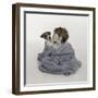 Little Kid and Dog-Nora Hernandez-Framed Giclee Print