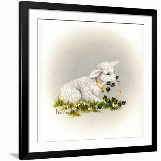 Little Lambsy Divey-Peggy Harris-Framed Giclee Print