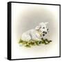 Little Lambsy Divey-Peggy Harris-Framed Stretched Canvas