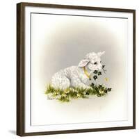 Little Lambsy Divey-Peggy Harris-Framed Giclee Print