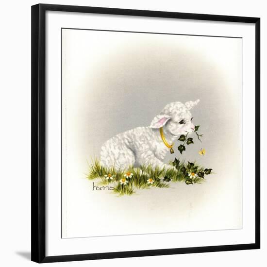 Little Lambsy Divey-Peggy Harris-Framed Giclee Print