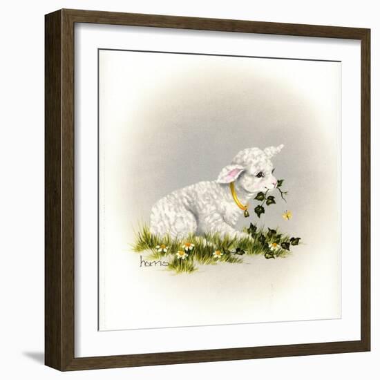 Little Lambsy Divey-Peggy Harris-Framed Giclee Print