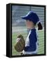 Little League Baseball Player-null-Framed Stretched Canvas