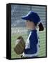 Little League Baseball Player-null-Framed Stretched Canvas