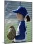 Little League Baseball Player-null-Mounted Photographic Print