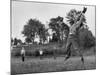 Little League Baseball Practice-Joe Scherschel-Mounted Photographic Print