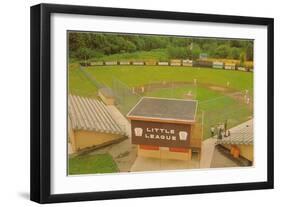 Little League Park-null-Framed Art Print