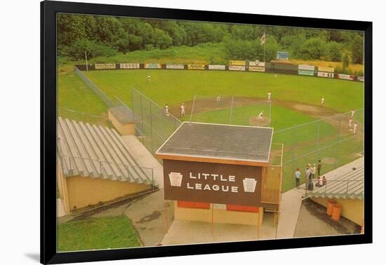 Little League Park-null-Framed Art Print