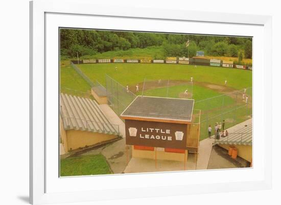 Little League Park-null-Framed Premium Giclee Print