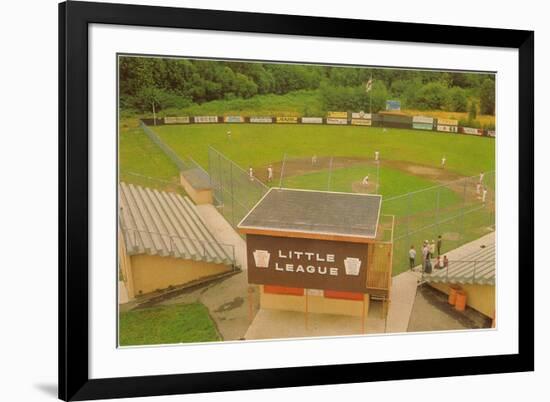 Little League Park-null-Framed Premium Giclee Print