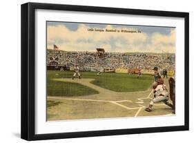 Little League World Series, Williamsport, Pennsylvania-null-Framed Art Print