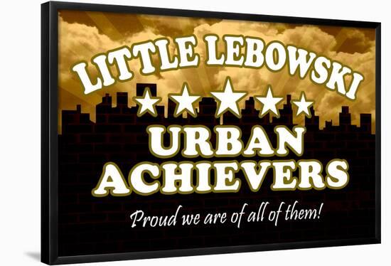 Little Lebowski Urban Achievers Poster-null-Framed Poster