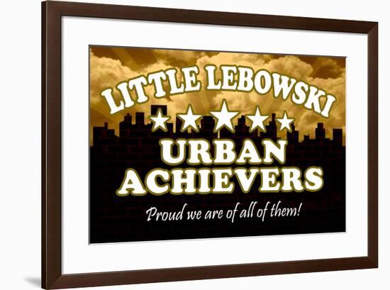 Little Lebowski Urban Achievers-null-Framed Art Print