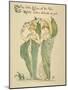 Little Lilies of Vale/White Ladies Delicate and Pale, Written and Drawn by Walter Crane-null-Mounted Photographic Print