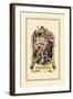 Little Lily's Alphabet: Admittance-Oscar Pletsch-Framed Art Print