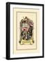 Little Lily's Alphabet: Admittance-Oscar Pletsch-Framed Art Print