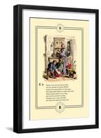 Little Lily's Alphabet: Emma-Oscar Pletsch-Framed Art Print