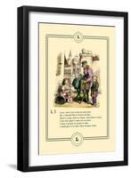 Little Lily's Alphabet: Lucy-Oscar Pletsch-Framed Art Print