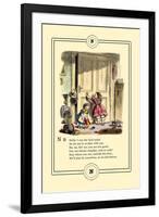 Little Lily's Alphabet: Nelly!-Oscar Pletsch-Framed Art Print