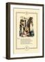 Little Lily's Alphabet: Very Naughty Children-Oscar Pletsch-Framed Art Print