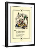 Little Lily's Alphabet: Winter is Everywhere-Oscar Pletsch-Framed Art Print