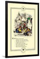 Little Lily's Alphabet: Winter is Everywhere-Oscar Pletsch-Framed Art Print