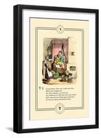 Little Lily's Alphabet: Young Harry!-Oscar Pletsch-Framed Art Print