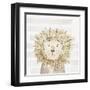 Little Lion I-PI Juvenile-Framed Art Print