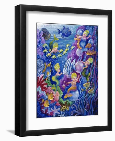 Little Little Mermaid-Bill Bell-Framed Premium Giclee Print