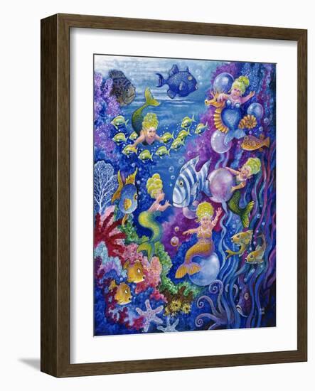 Little Little Mermaid-Bill Bell-Framed Giclee Print