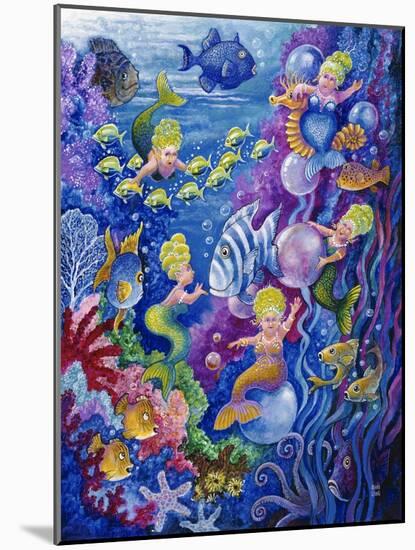 Little Little Mermaid-Bill Bell-Mounted Giclee Print