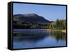 Little Long Pond and Penobscot Mountain, Maine, USA-Jerry & Marcy Monkman-Framed Stretched Canvas