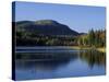 Little Long Pond and Penobscot Mountain, Maine, USA-Jerry & Marcy Monkman-Stretched Canvas