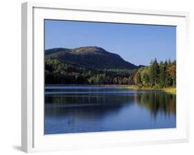 Little Long Pond and Penobscot Mountain, Maine, USA-Jerry & Marcy Monkman-Framed Photographic Print