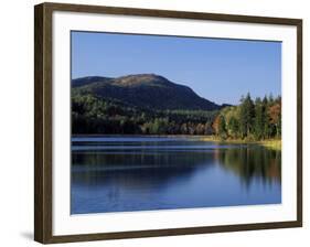 Little Long Pond and Penobscot Mountain, Maine, USA-Jerry & Marcy Monkman-Framed Photographic Print