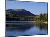 Little Long Pond and Penobscot Mountain, Maine, USA-Jerry & Marcy Monkman-Mounted Photographic Print