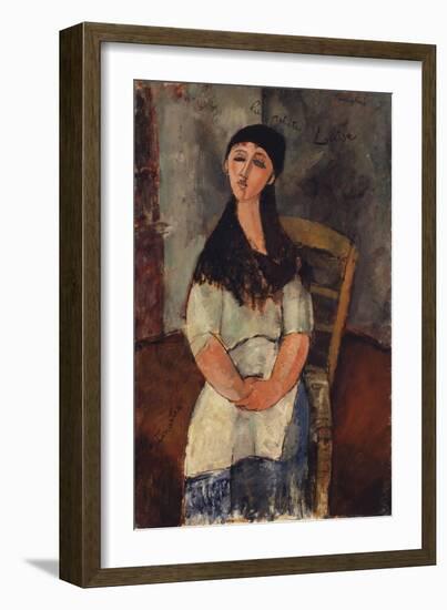 Little Louise, 1915-Amedeo Modigliani-Framed Giclee Print