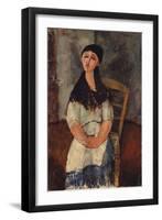 Little Louise, 1915-Amedeo Modigliani-Framed Giclee Print