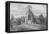 'Little Malvern Church', c1850-Baxter-Framed Stretched Canvas